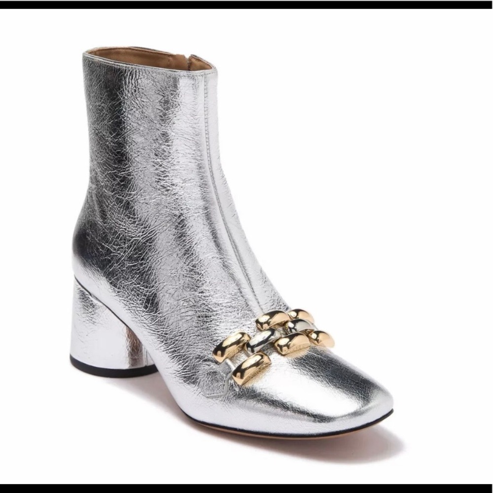 Marc Jacobs Remi Chain Metallic boots